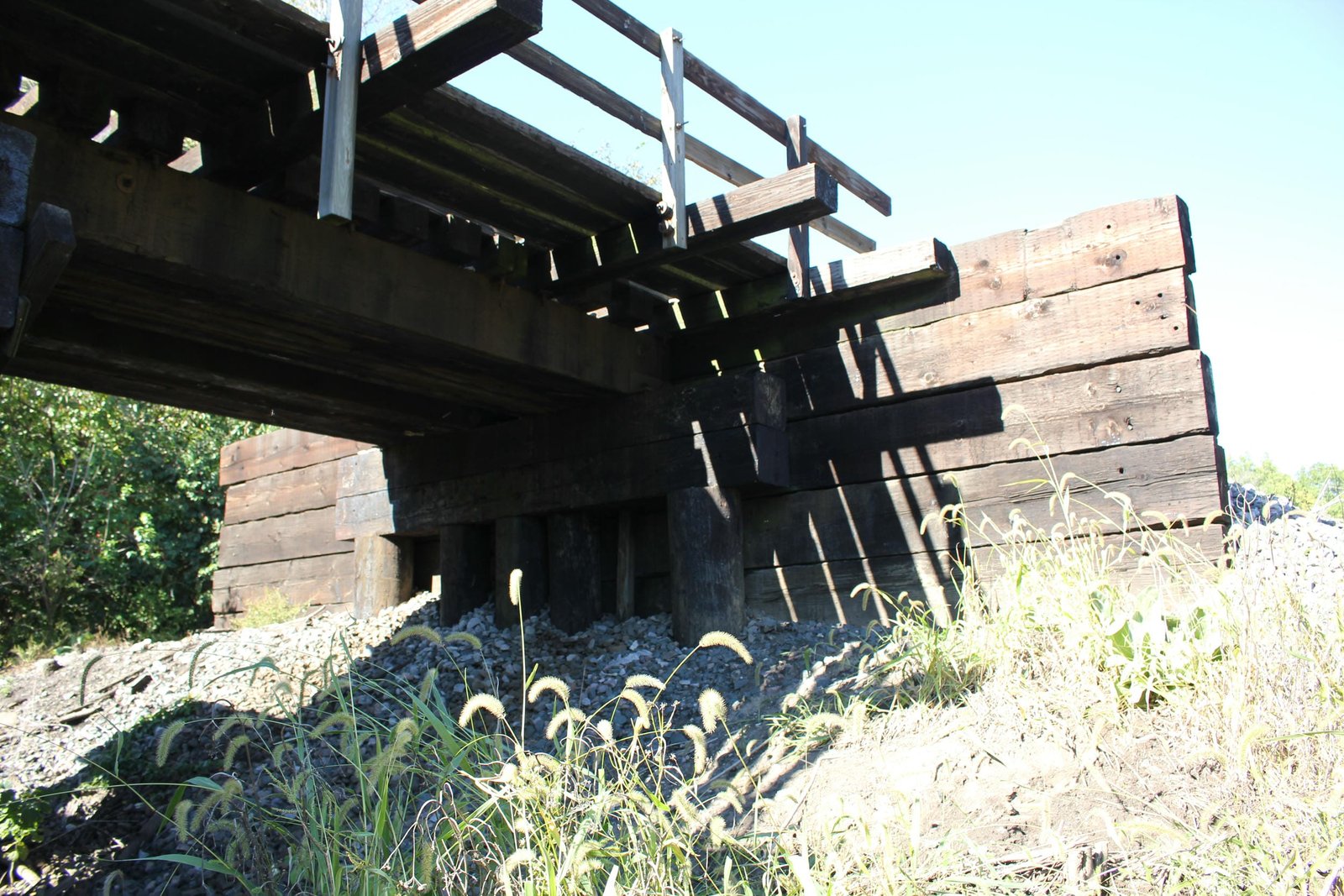 East abutment